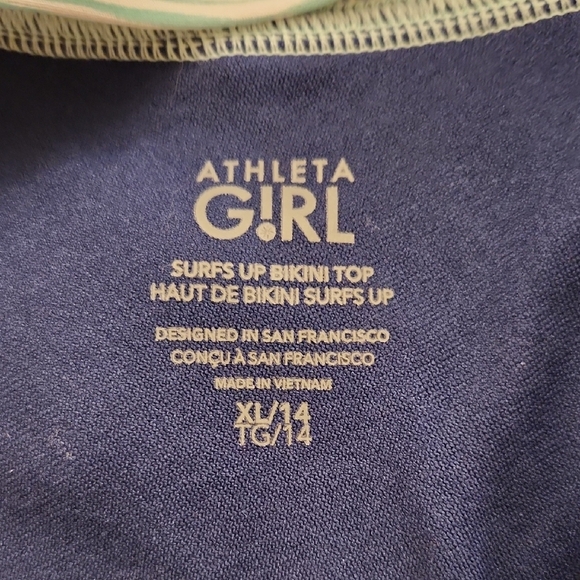 Athleta Multicolor Floral Sports Bra - Picture 2 of 4